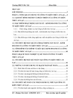 Tổ chức bộ máy kế toán và hệ thống kế toán tại Công ty Kiến trúc An Lạc