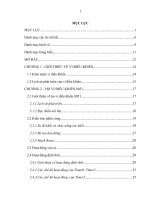 Thiết kế bộ KIT thí nghiệm vi điều khiển 8051