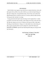 Thiết kế máy biến áp dùng cho mạch chỉnh lưu có diều khiển, cấp nguồn cho động cơ 1 chiều kích từ song song