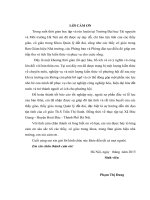 Đánh giá hiệu quả sử dụng đất nông nghiệp tại xã đức giang, huyện hoài đức, tp hà nội 