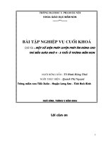 skkn một số biện pháp luyện phát âm đúng cho trẻ mẫu giáo nhỡ 4   5 tuổi ở trường mầm non