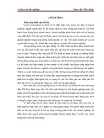 Tình hình quản trị vốn kinh doanh tại Công ty Cổ phần Bia Sài GónPhú Thọ