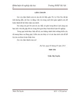 Đảng bộ tỉnh vĩnh phúc lãnh đạo quá trình phát triển nông nghiệp trong cuộc kháng chiến chống mỹ cứu nước thời kì 1954   1975 