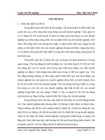 Giải pháp chủ yếu tăng cường quản trị vốn lưu động tại công ty TNHH xây dựng hạ tầng Phú Thọ