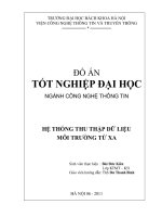 Xây dựng hệ thống thu thập dữ liệu môi trường từ xa