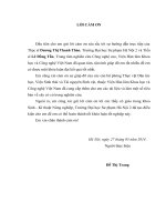 Nghiên cứu đa dạng thành phần loài cây có củ tại xã nam viêm  thị xã phúc yên  tỉnh vĩnh phúc 