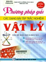 phương pháp giải các dạng bai tập trắc nghiệm vật lí