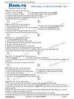 chinh phục lý thuyết sinh học 7 đè 5