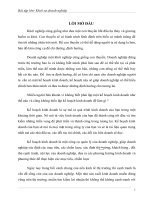 Lập kế hoạch kinh doanh cho sản phẩm từ vải dệt kim 