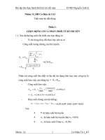 Báo cáo Bài tập lớn thiết kế chi tiết máy: Hộp giảm tốc 1 cặp bánh răng trụ răng nghiêng