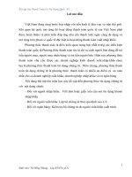 Bài tập lớn thanh toán và tín dụng quốc tế 