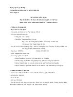 ĐỀ CưƠNG MÔN HỌC:Một số vấn đề về đô thị và đô thị hoá trong lịch sử Việt Nam