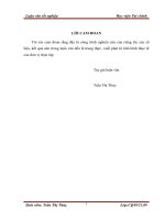 Kế toán tập hợp chi phí sản xuất và tính giá thành sản phẩm Công ty TNHH Nhựa An Nhật