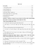 Một số biện pháp nâng cao chất lượng đội ngũ công chức nhà nước quận lê chân 