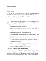 PHÁT TRIỂN CÁC BỘ PHẬN PHỤ CỦA PHÔI THAI NGƯỜI