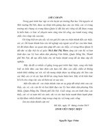 Đánh giá thực trạng công tác cấp giấy chứng nhận quyền sử dụng đất, quyền sở hữu nhà ở và tài sản khác gắn liền với đất ở phường văn miếu, quận đống đa, thành phố hà nội