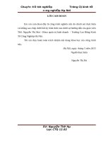 Một số giải pháp nhằm thúc đẩy hoạt động tiêu thụ tại công ty TNHH e service việt nam 