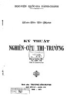 Kỹ thuật nghiên cứu thị trường 