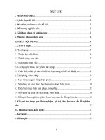 Một số biện pháp phát triển ngôn ngữ cho trẻ mầm non 5  6 tuổi thông qua hoạt động dạy trẻ kể chuyện sáng tạo tại trường mầm non Hoa Cúc