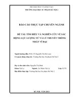 tìm hiểu và nghiên cứu về sắc động lực lượng tử và lý thuyết thống nhất vĩ đại 