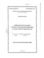 Nghiên cứu chế tạo vacxin vô hoạt tụ dấu nhũ hóa phòng bệnh tụ huyết trùng và đóng dấu lợn 