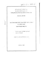 So sánh nghi thức giao tiếp tiếng nhật và tiếng việt 