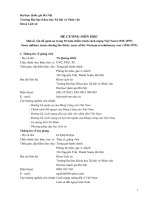 ĐỀ CưƠNG MÔN HỌC Một số vấn đề quân sự trong 30 năm chiến tranh cách mạng Việt Nam (19451975)