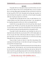 TIÊU LUẬN CHUYÊN ĐỀ CÔNG NGHỆ SINH HỌC