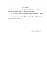 Đánh giá hiệu quả sử dụng đất nông nghiệp tại thị trấn trường sơn, huyện an lão, TP hải phòng giai đoạn 2010 2014