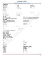 listening   all on thi B1