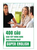 400 câu giao tiếp thông dụng