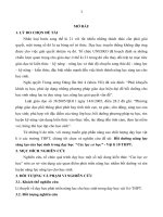 Tóm tắt bồi dưỡng năng lực sáng tạo của học sinh trong dạy học các lực cơ học vật lí 10 THPT 