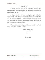 Báo cáo đồ án tốt nghiệp: Công nghệ VoIP