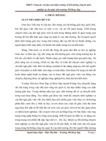 skkn CÔNG TÁC CHỈ ĐẠO CỦA HIỆU TRƯỞNG BỒI DƯỠNG CHUYÊN MÔN CHO GIÁO VIÊN