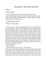 tiền tệ lạm phát và các vấn đề liên quan