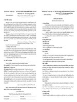 Đề thi tốt nghiệp môn Văn 2014 và đáp án