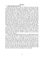 Nghiên cứu quá trình oxy hóa hoàn toàn CO và Hydrocacbon trong khí thải động cơ sử dụng xúc tác dạng Nano