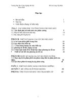 Báo cáo đồ án: Thiết kế cấp điện cho một xí nghiệp điện công nghiệp.