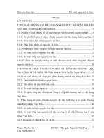 THỰC TRẠNG tổ CHỨC kế TOÁNNGUYÊN vật LIỆU tại  CÔNG TY cổ PHẦN THƯƠNG mại  xây DỰNG vạn hóa 