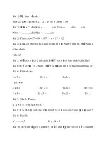 Bài Toán Cho Lớp 2Ai tải về ch con học nha