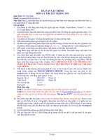 BÀI TẬP LẬP TRÌNH MÔN LÝ THUYẾT THÔNG TIN