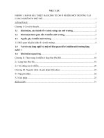 ĐÁNH GIÁ THIỆT hại KINH tế DO ô NHIỄM môi TRƯỜNG tại LÀNG NGHỀ bún PHÚ đô 