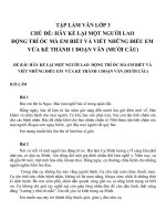 Văn mẫu lớp 3: Hãy kể lại một người lao động trí óc mà em biết