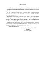 Công tác thu gom và vận chuyển chất thải rắn trên địa bàn huyện vị xuyên  