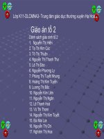 nhận biết hình tròn, hình vuông