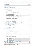 CHƯƠNG x TIN học đại CƯƠNG   QUẢN lý cơ sở dữ LIỆU