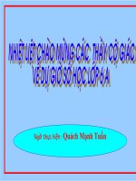 Chương I. §9. Thứ tự thực hiện các phép tính