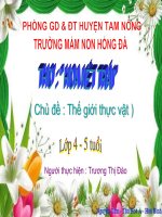 giáo án thơ hoa kết trái
