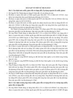 BÀI tập về TIỀN sử DỤNG đất 