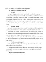 Tiểu luận QUẢN lý tài NGUYÊN và môi TRƯỜNG KHÔNG KHÍ 